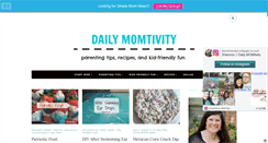 Desktop Screenshot of dailymomtivity.com